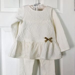 First impressions white 2-piece set